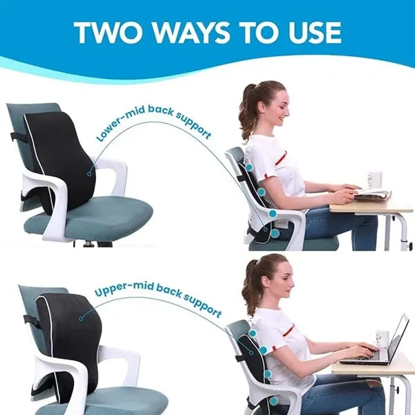 Lumbar Support Pillow for Office Chairs