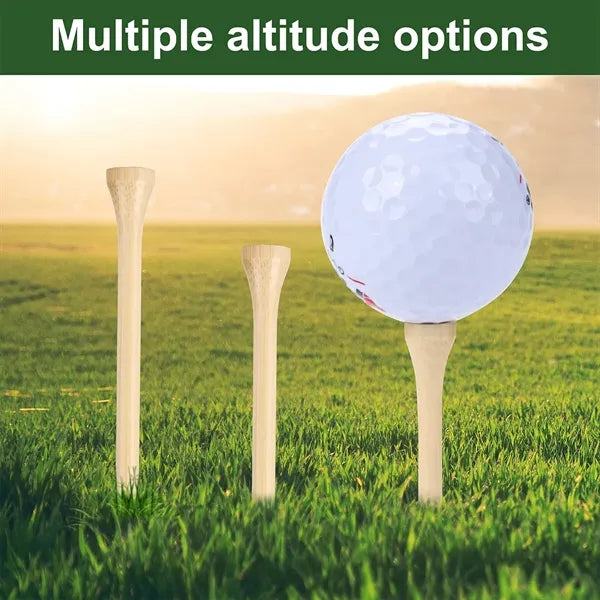 Bamboo Golf Tees Eco Friendly