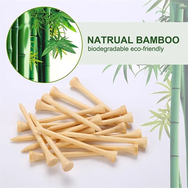 Bamboo Golf Tees Eco Friendly