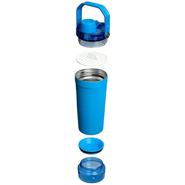 Insulated Tumbler Shaker Bottle Stainless Steel Protein Mugs