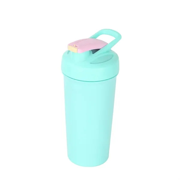 24oz Stainless Steel Insulated Tumbler Shaker Bottle Travel