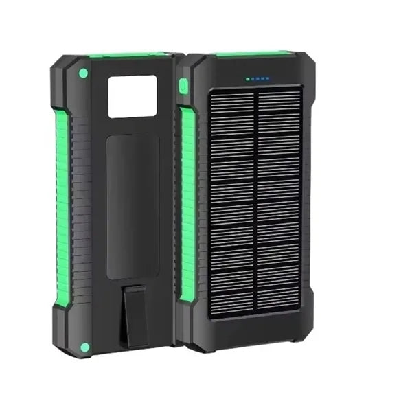 Solar Power Bank 10000mAh With Compass and LED Light
