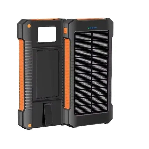 Solar Power Bank 10000mAh With Compass and LED Light