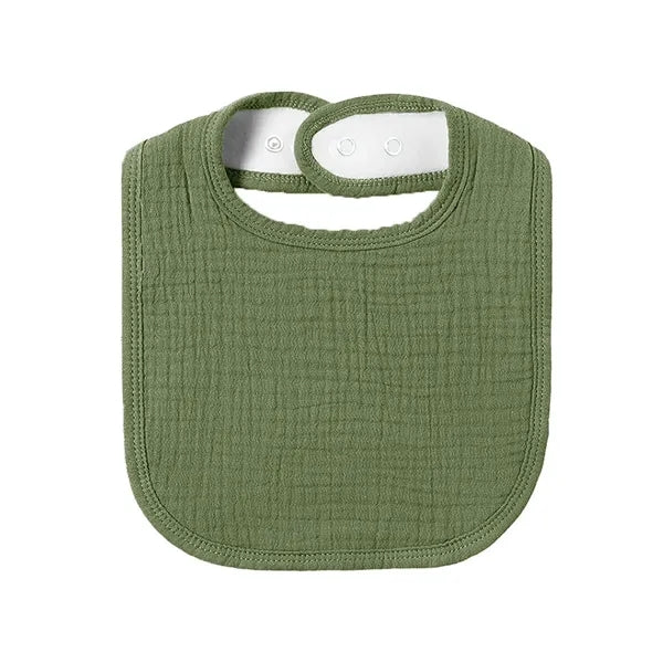 Multi-Color Optional Soft Absorbent Bibs With Custom Logo