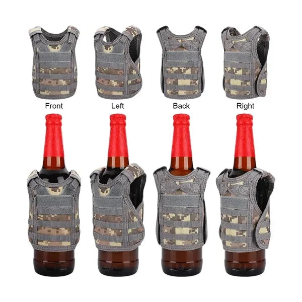 Adjustable Molle Vest Beverage Holder Cover