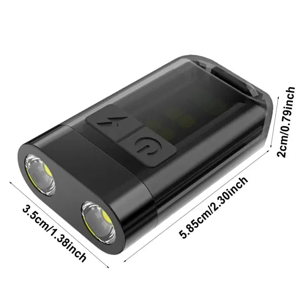 EDC Magnetic Keychain Flashlight