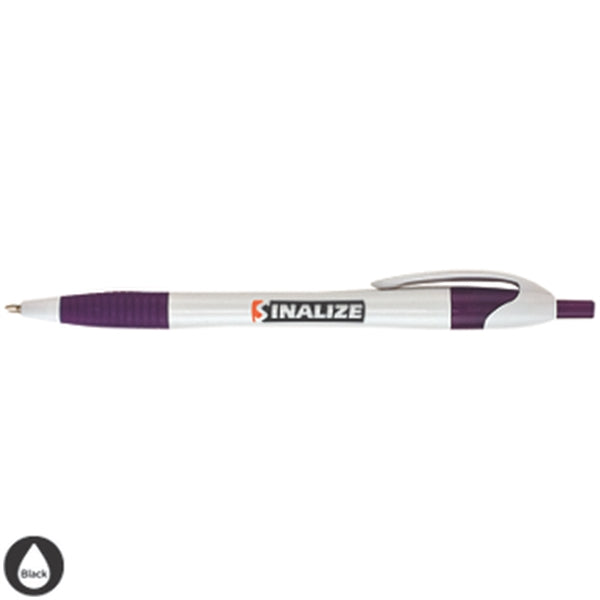 White Pen w/ Colored Gripper