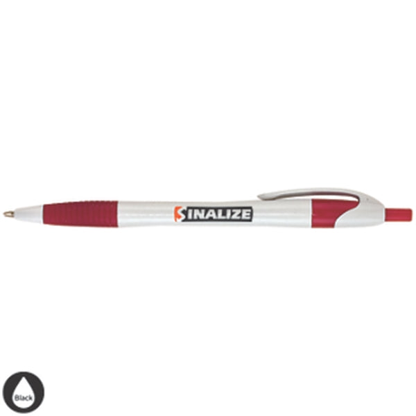 White Pen w/ Colored Gripper