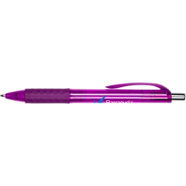 Translucent Pen w/ Gripper