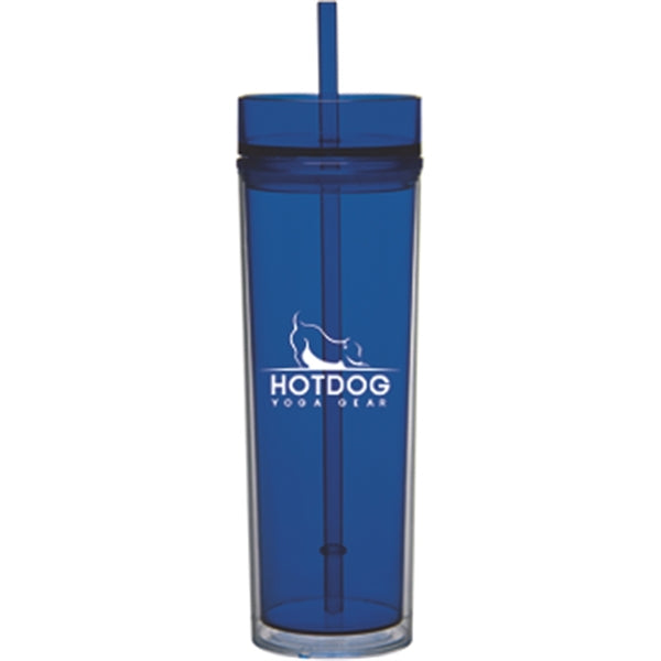16 oz Tumbler with Straw