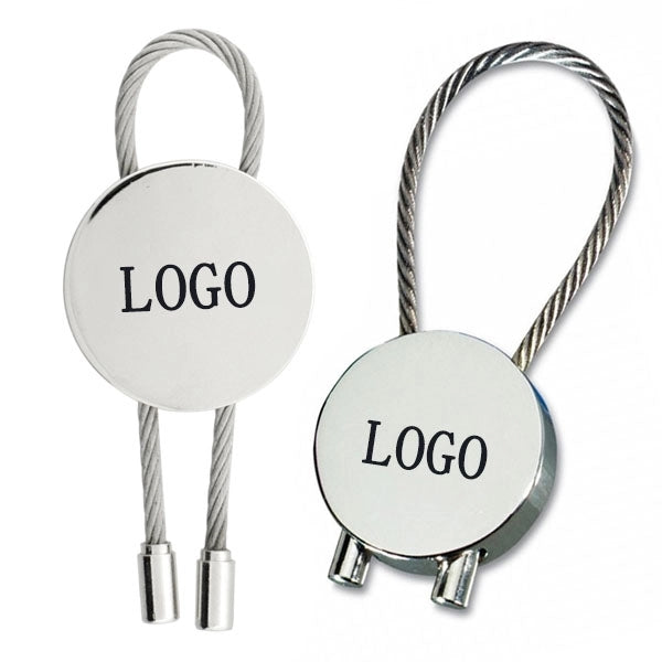 Wire Round Metal Key Ring