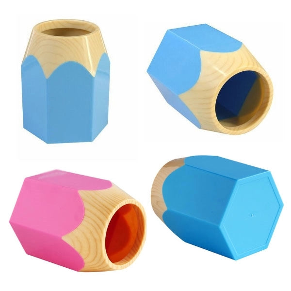 Pencil Shape Plastic Pen Holder