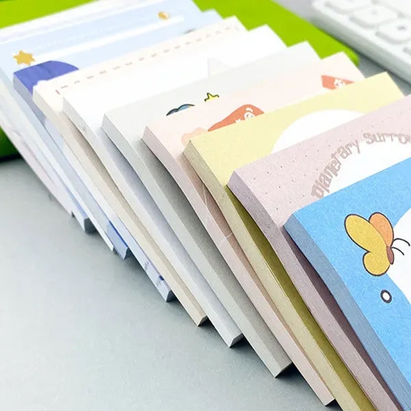 White Sticky Pad Notes 3x3" 25 Sheets