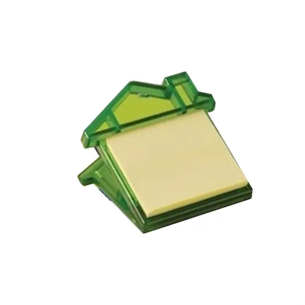 House Shape Plastic Magnetic Note Holder