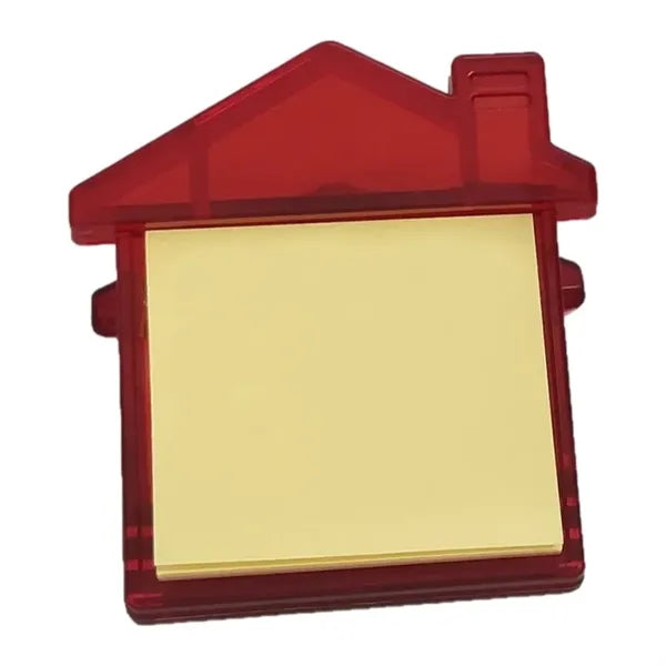 House Shape Plastic Magnetic Note Holder