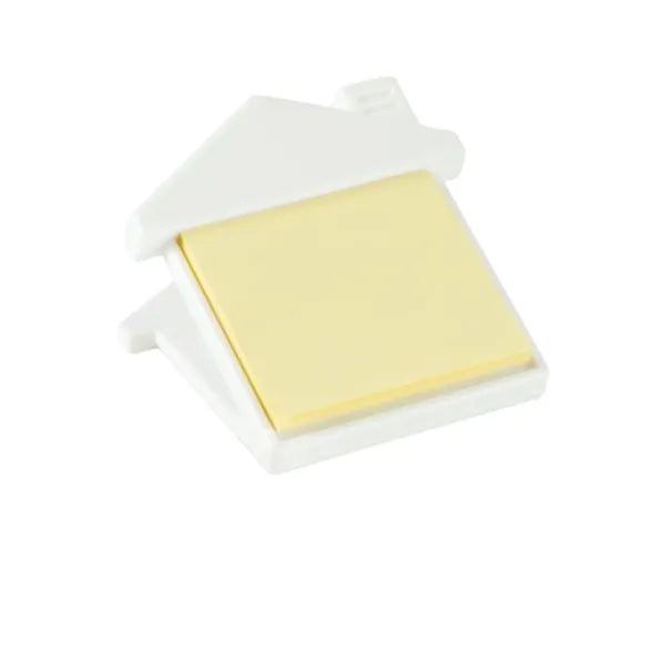 House Shape Plastic Magnetic Note Holder