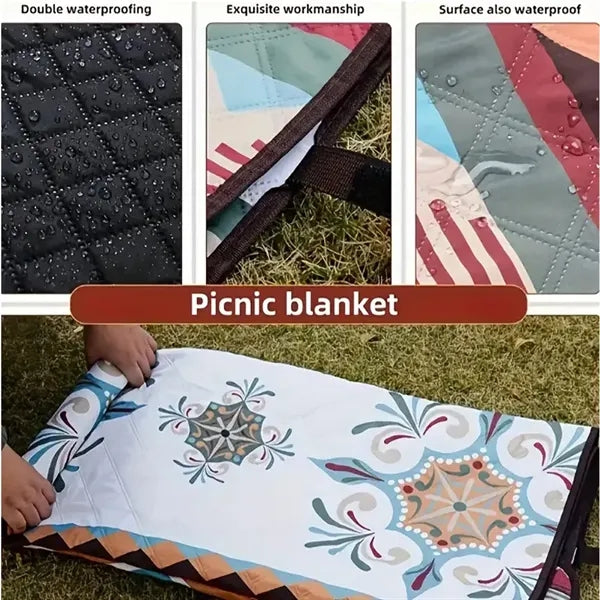 Thickened Double Sided Waterproof Beach Mat
