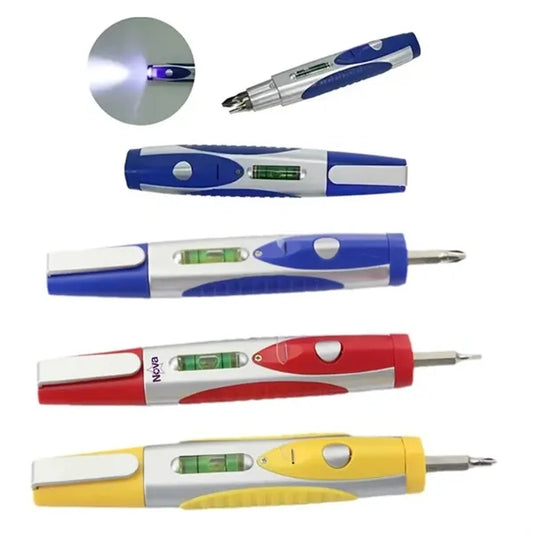 Portable LED Mini Multi-Tool Pen Hardware Screwdriver