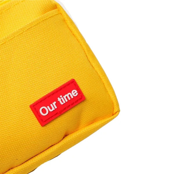 Canvas Pencil Pouch with Handle