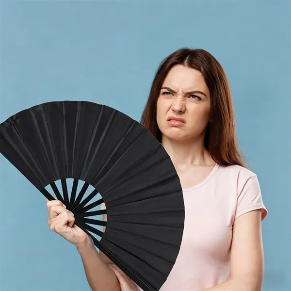 Large Folding Hand rave Fan foldable Custom