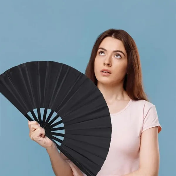 Large Folding Hand rave Fan foldable Custom