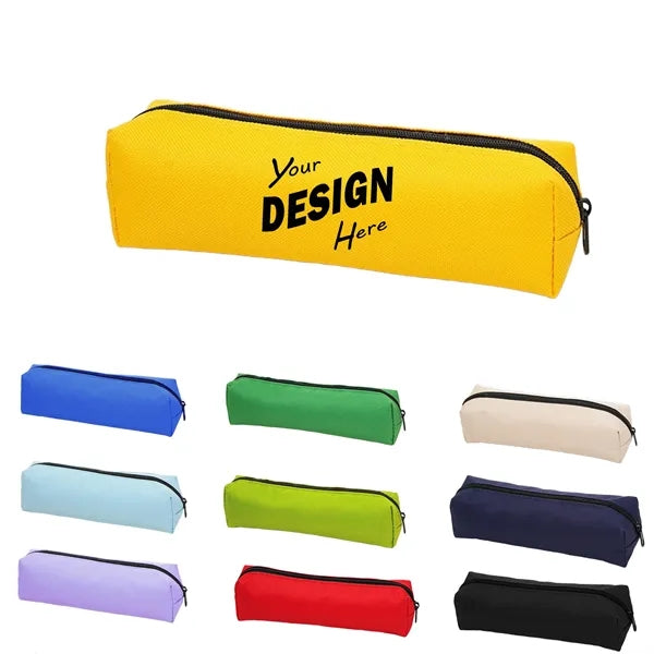 Slim Oxford Fabric Pencil Pouch