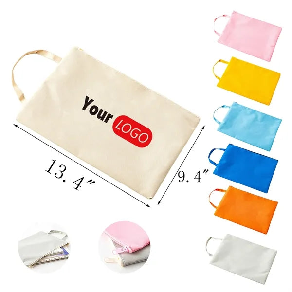Canvas Document Pouch