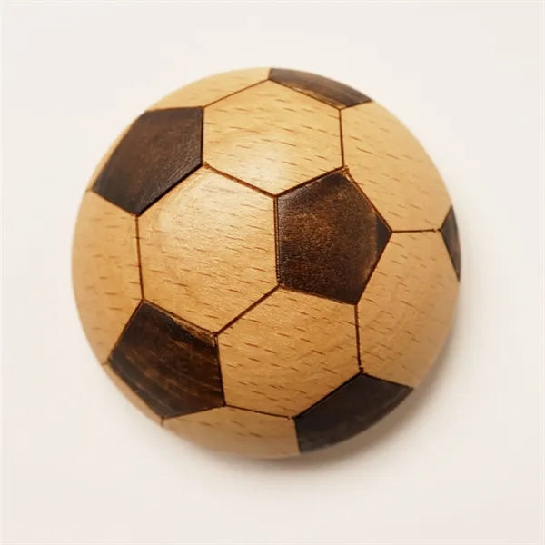 World Cup Wooden Soccer Ball Bottle Opener and Fridge Magnet