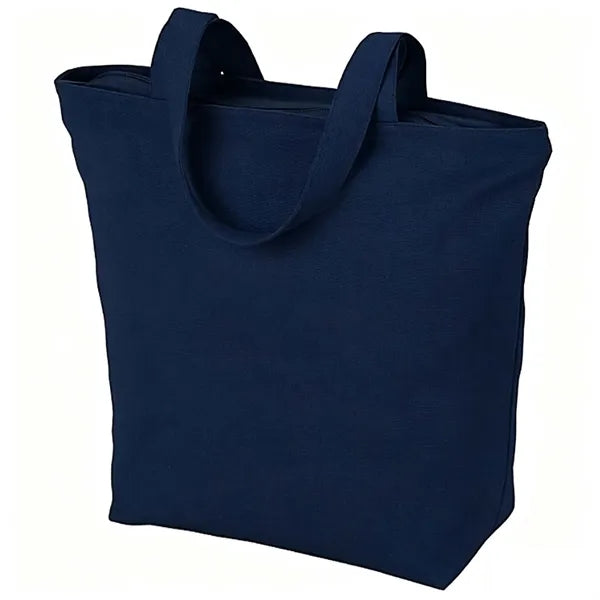 Maine Zippered 8-oz Cotton Tote