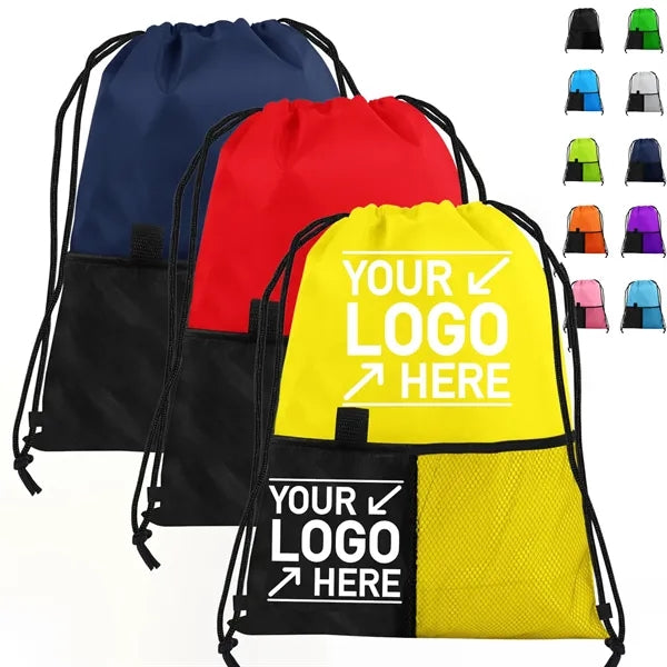 Oxford Cloth Marathon Sports Drawstring Bag