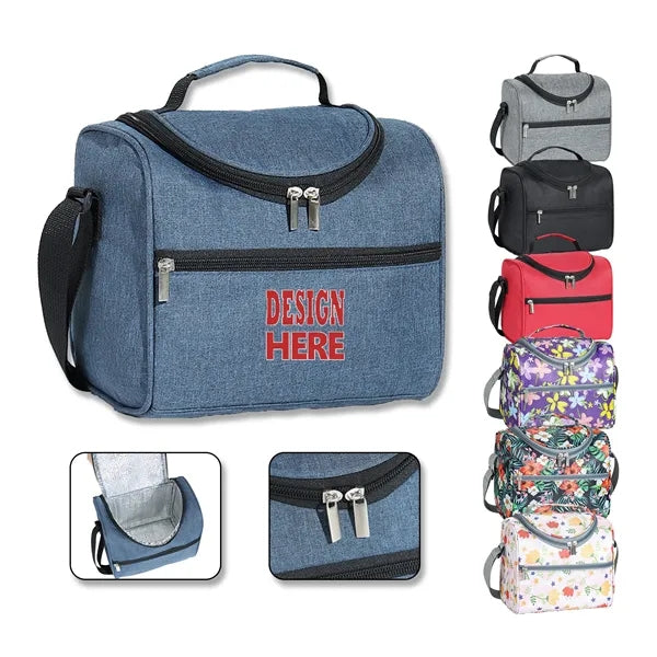 Insulated Cooler Bag with Shoulder Strap for Food & Beverage
