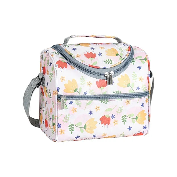 Insulated Cooler Bag with Shoulder Strap for Food & Beverage