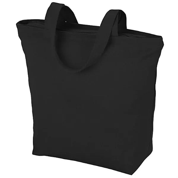 Maine Zippered 8-oz Cotton Tote