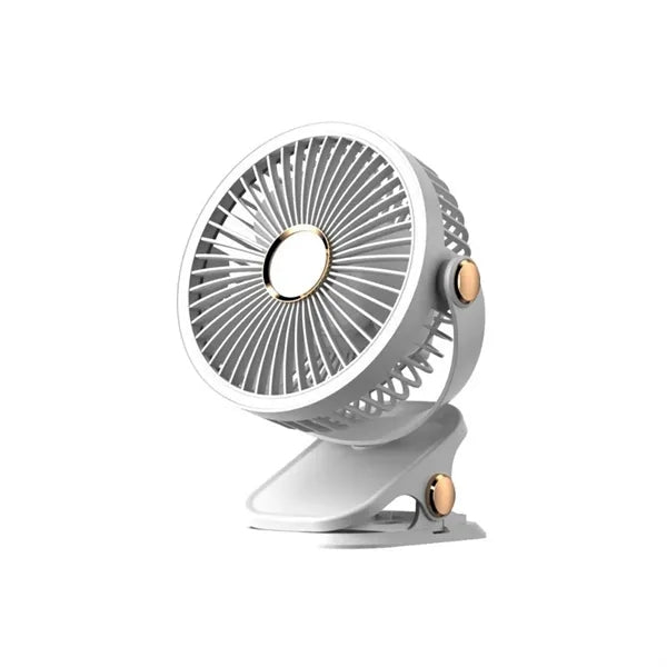USB Clip Fan With Night Light