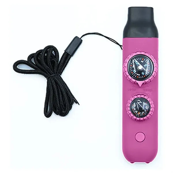 7 in 1 Outdoor Survival Whistle Multi Tool