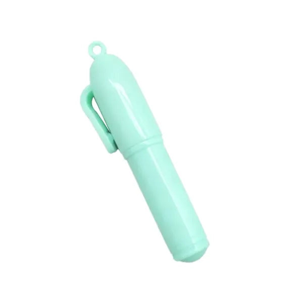 Mini Pocket Pen With Bead Chain