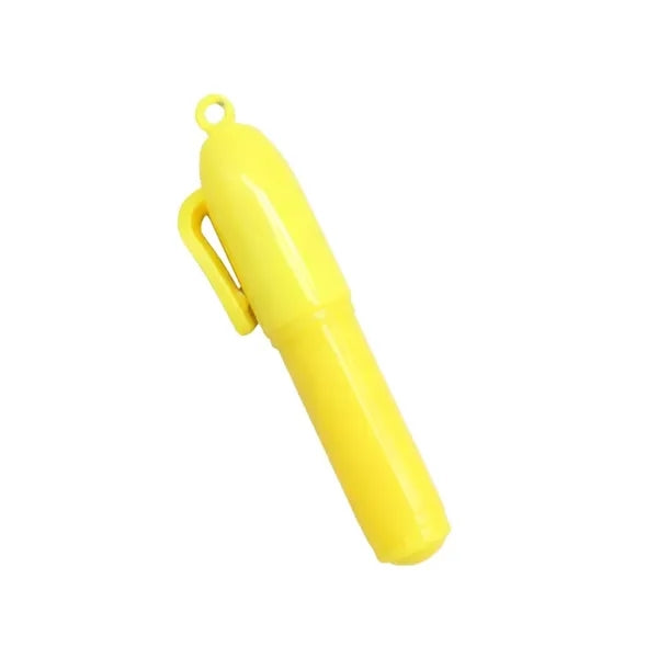 Mini Pocket Pen With Bead Chain