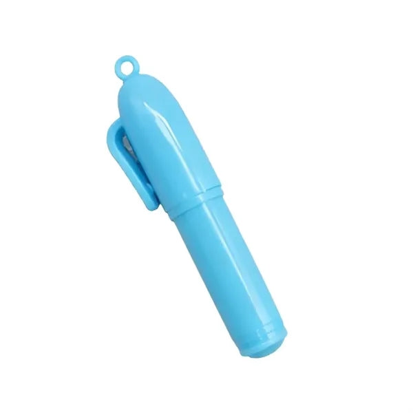 Mini Pocket Pen With Bead Chain