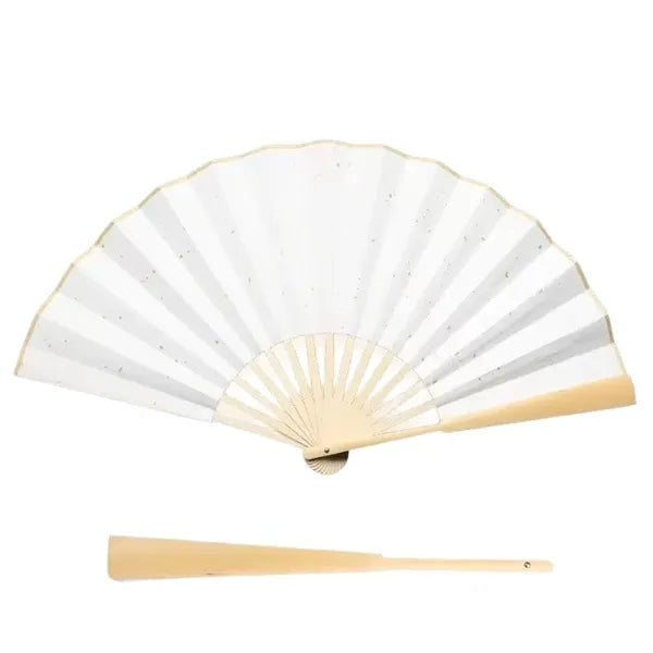 Folding Bamboo Paper Hand Fan