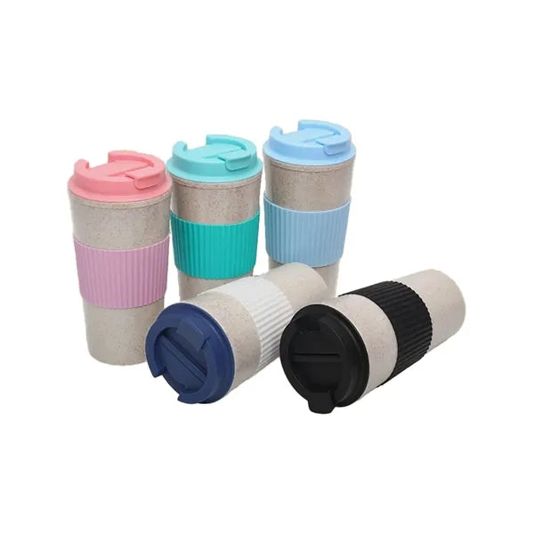 16OZ Wheat Straw Coffee Cup