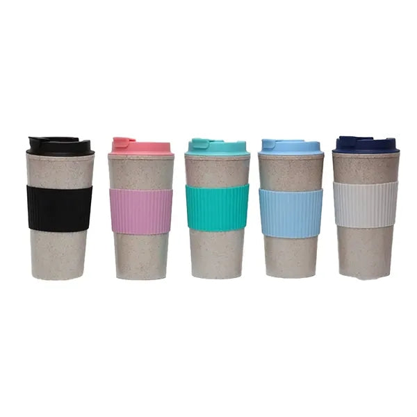 16OZ Wheat Straw Coffee Cup