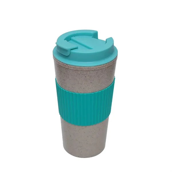 16OZ Wheat Straw Coffee Cup