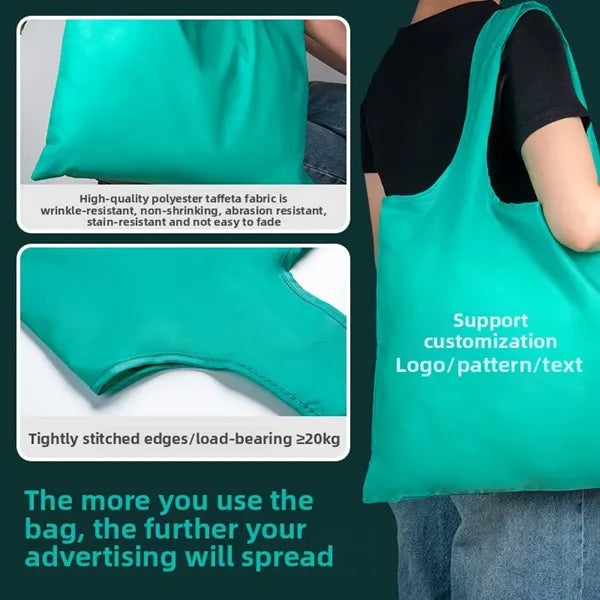 Logo Printable,Foldable Shopping Bag