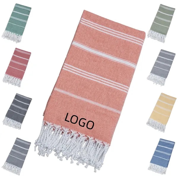Turkish Tassel Beach Towel