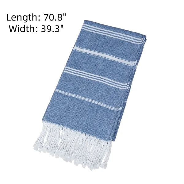 Turkish Tassel Beach Towel