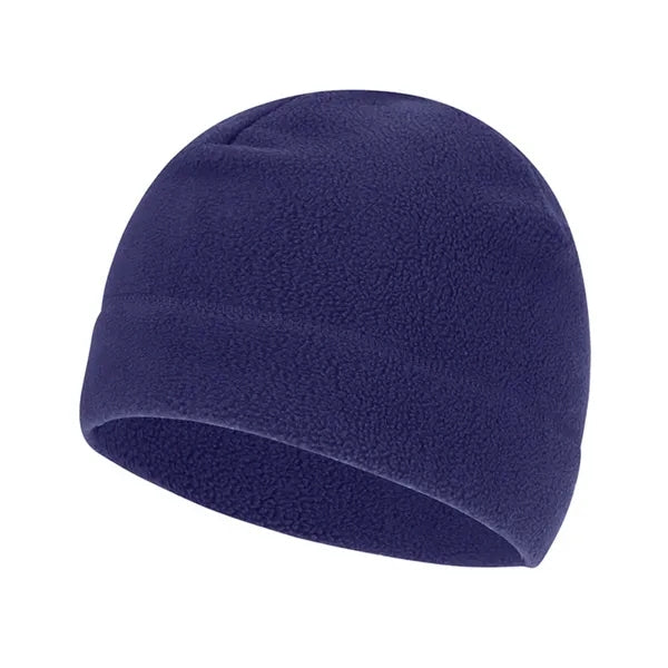Cycling warm fleece knitted hat
