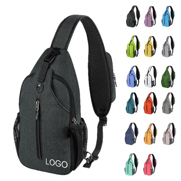Waterproof Crossbody Sling Bag Large Capacity Travel Pack