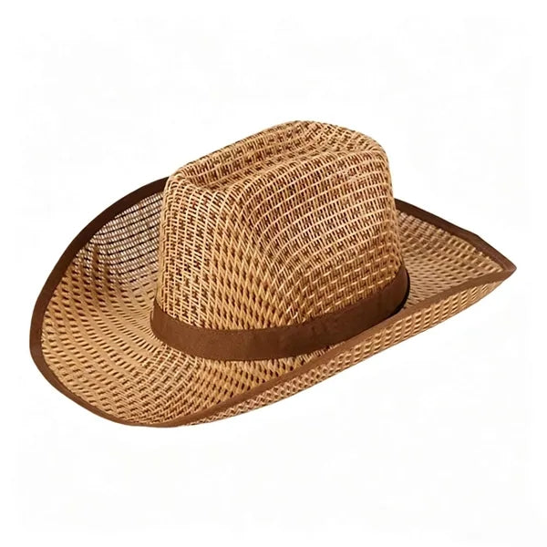 Breathable Straw Cowboy Hat