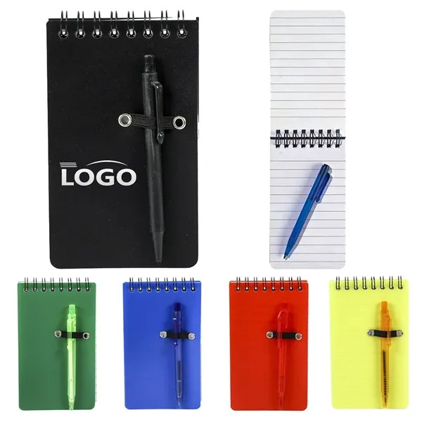 Pocket Coil Business Office Record Book