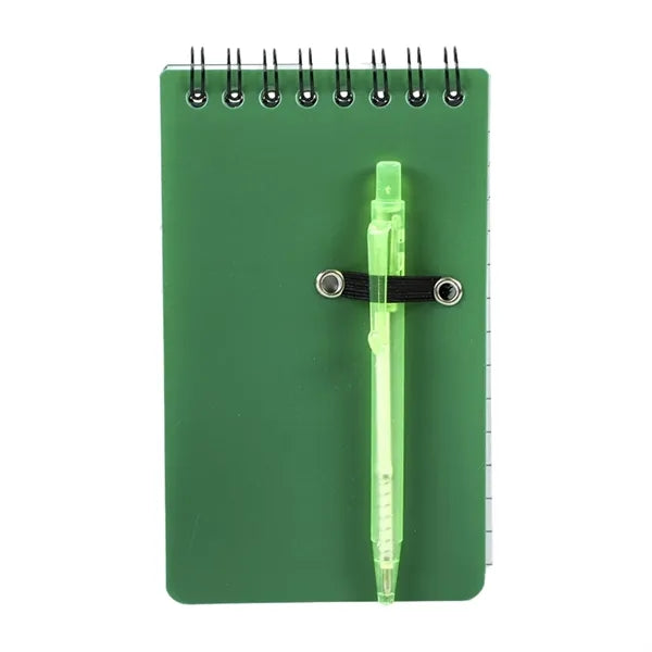 Pocket Coil Business Office Record Book